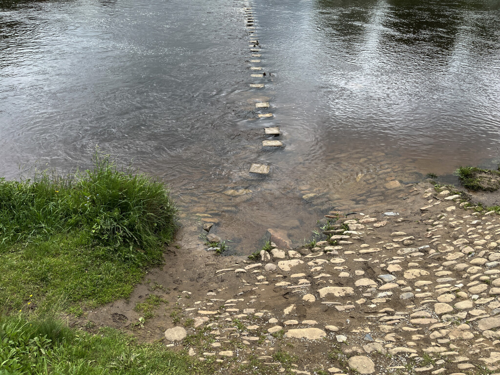 Unappealing Stepping Stones, Bolton Abbey, North Yorkshire